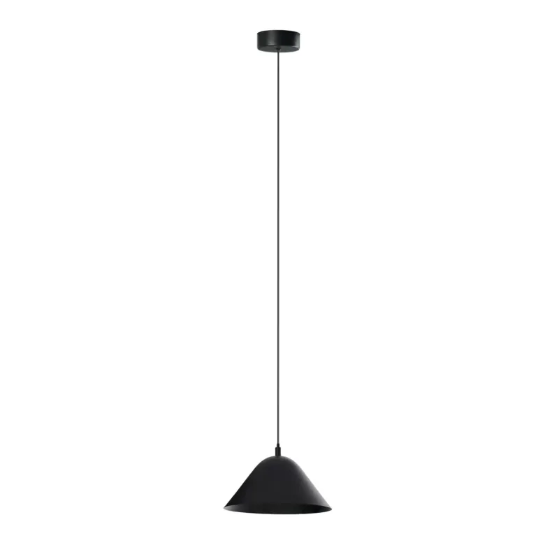 Azzardo Lampa wisząca metalowa czarna pojedyncza AZ5652 z serii CAPRI Oferta limitowana