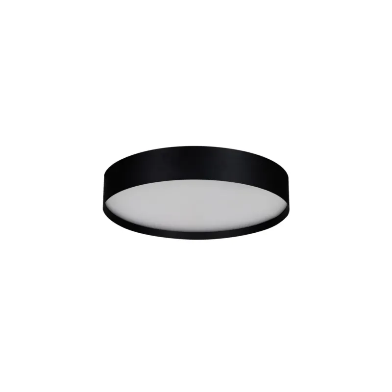 Azzardo Plafon LED czarny metalowy okrągły 30cm AZ6296 z serii RANT Nowość