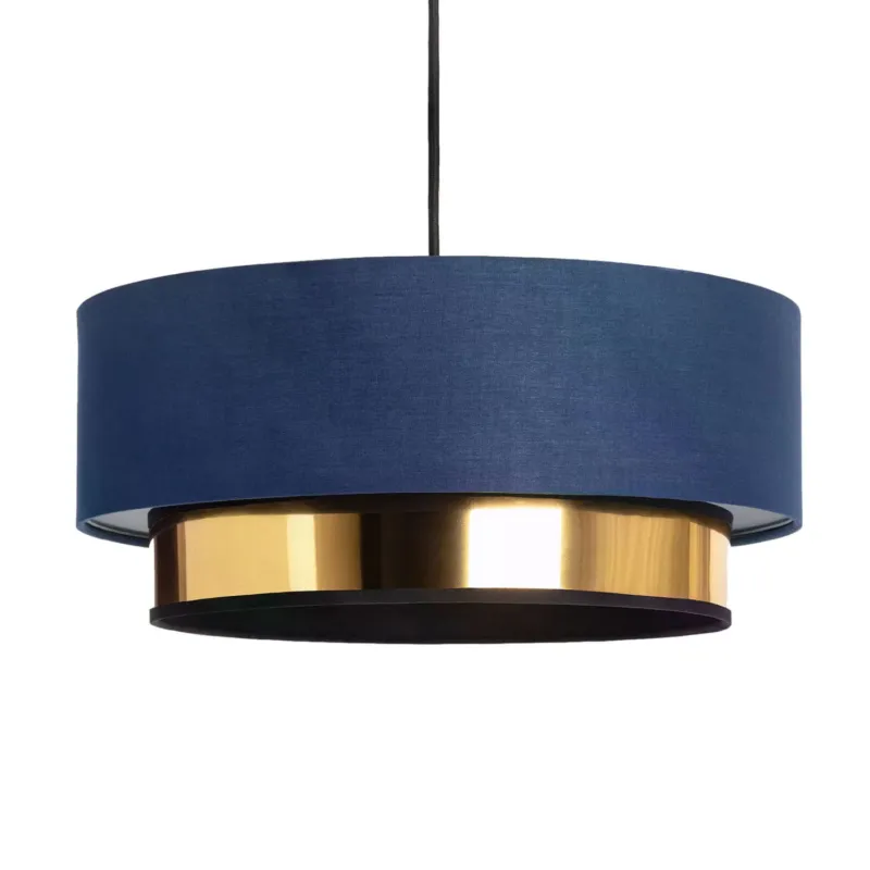 Lampa Wisząca Navy z Tkaniny 40cm Abruzzo Tesutto E27 ABR-LWT-E27 - Abruzzo Bezpieczne zakupy