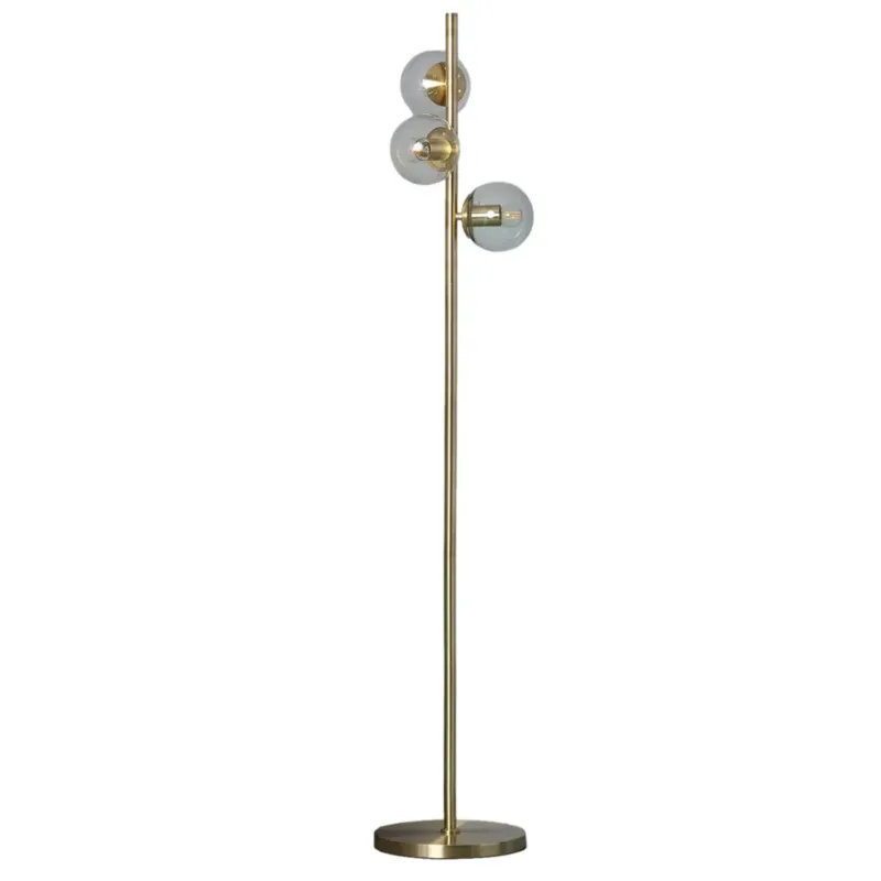 Lampa Podłogowa Złota Kule Abruzzo Pugilia 3xE27 ABR-LSP-3XE27 - Abruzzo Cena promocyjna