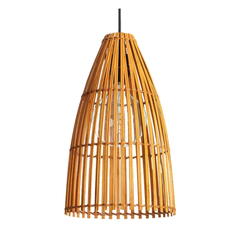 Lampa Wisząca Boho Bambusowa Emilia E27 ABR-LW7-BH-E27 - Abruzzo Bezpieczna płatność