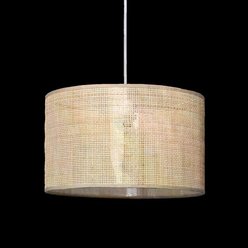 Promocja Lampa Wisząca z Rattanu Boho Ludovica 40cm E27 ABR-LW18-BH-E27 - Abruzzo - OUTLET