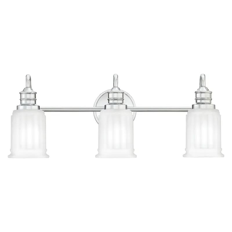 Zamów teraz Kinkiet łazienkowy 3-punktowy chromowany QZ-SWELL3-PC-BATH z serii SWELL - Elstead Lighting