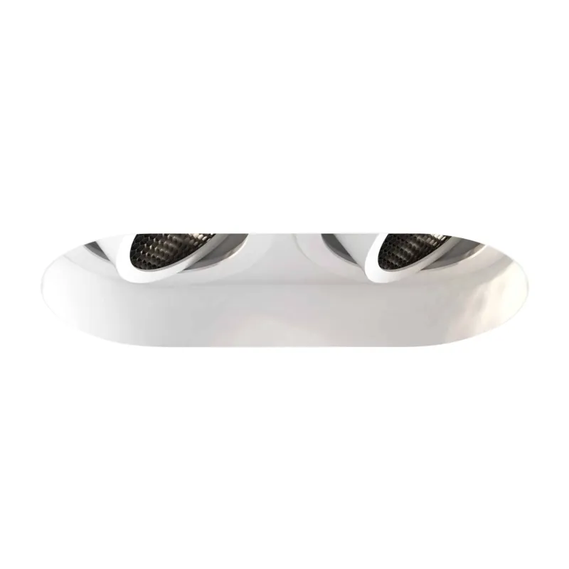 Lampa wpuszczana okrągła ruchoma biała 2xGU10 Trimless 1248021 - Astro Lighting Hit cenowy