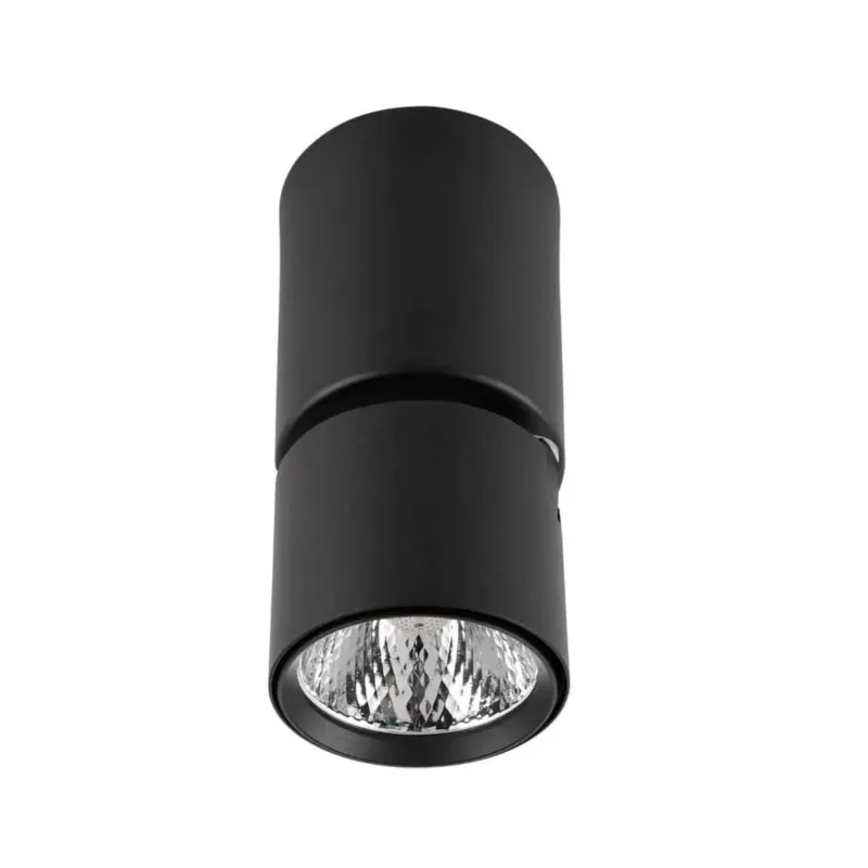 Super okazja Lampa sufitowa LED czarna metalowa regulowana SPL-2854-1-SC-BL z serii BONIVA - Lampy Italux
