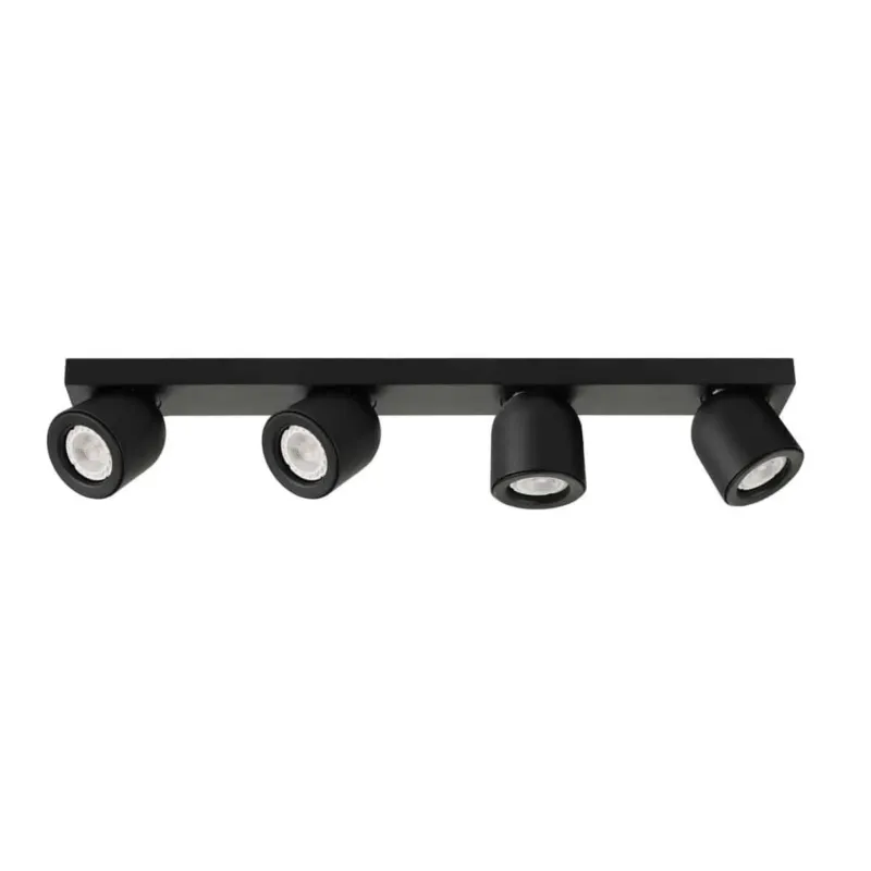 Tylko do końca tygodnia Lampa sufitowa metalowa czarna 4-punktowa SPL-2855-4B-BL z serii NUORA - Lampy Italux