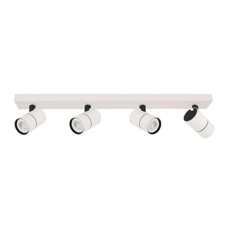 Wybór klientów Lampa sufitowa reflektorowa biała 4-punktowa SPL-2813-4B-WH z serii LACONI - Lampy Italux