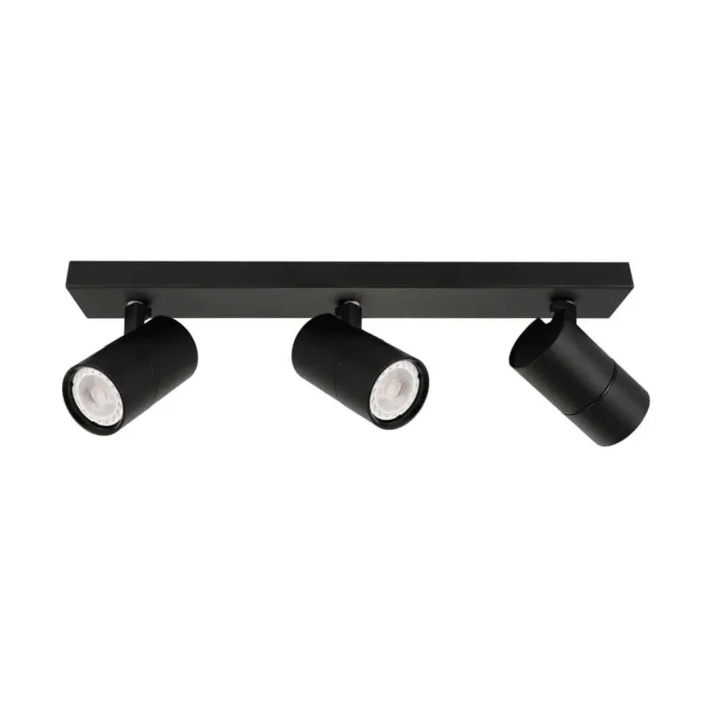 Reflektor sufitowy metalowy czarny 3-punktowy SPL-2813-3B-BL z serii LACONI - Lampy Italux Ostatnia szansa