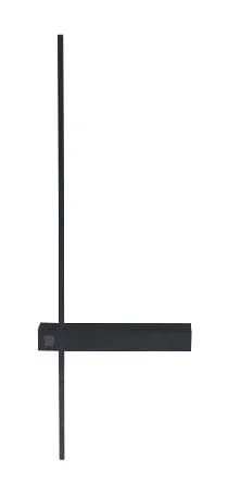 Ostatnia szansa Kinkiet nowoczesny SABRE CZARNY W0281 - MaxLight