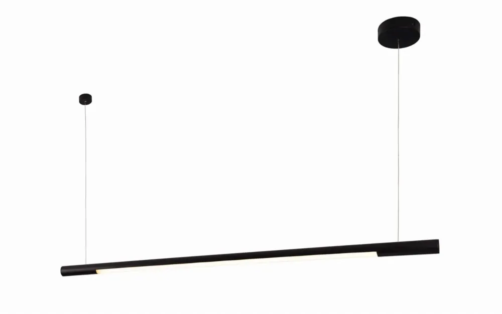 Lampa wisząca biurowa ORGANIC HORIZON CZARNA P0358 - MaxLight Hit cenowy