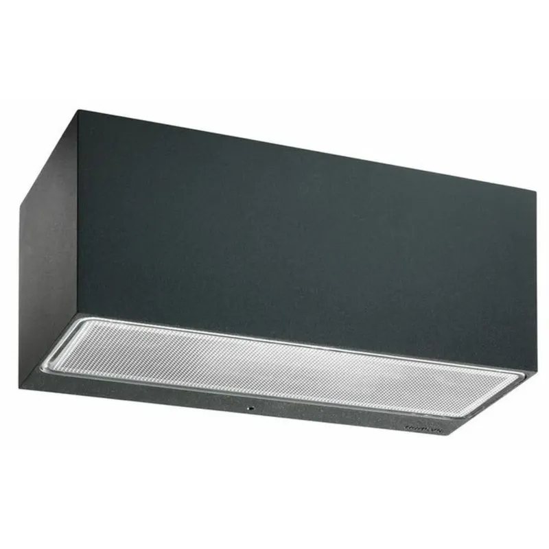 Kinkiet ASKER BIG 5104 BLACK LED DOWN - Norlys Premium