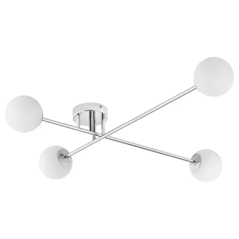 Lampa sufitowa designerska ASTRA 4 10773403 chromowa - Kaspa Rabat