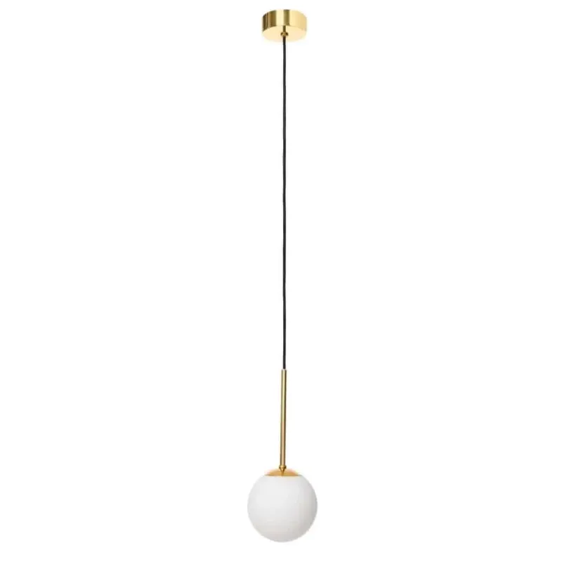 Lampa wisząca nowoczesna kula LAMIA 1 11021105 złota - Kaspa Cena promocyjna