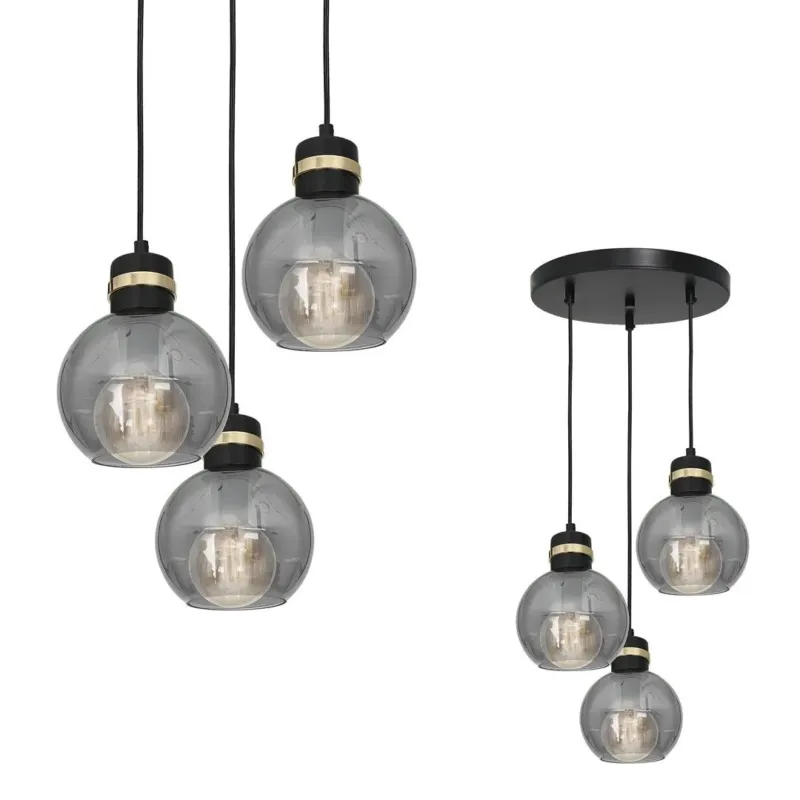 Hit sprzedaży Lampa loft wisząca Omega MLP6533 - Milagro