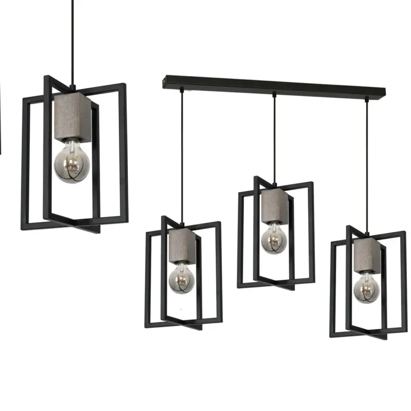 Wyjątkowa oferta Lampa loft wisząca Ralph MLP 3712 - Milagro