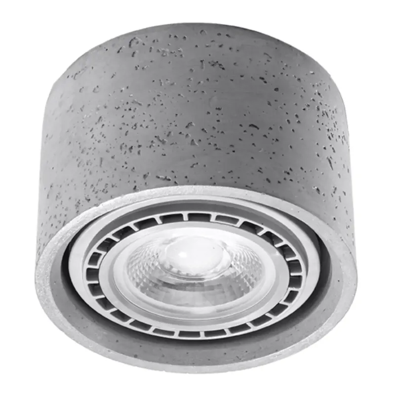 Plafon BASIC 1 beton SL.0881 - Sollux Popularny