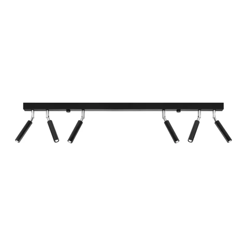 Ograniczona ilość Plafon EYETECH 6 czarny SL.0901 - Sollux