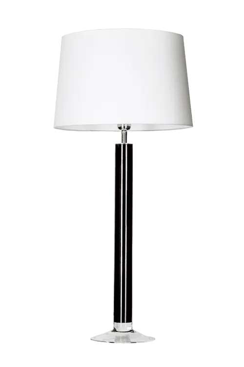 Nie przegap Lampa stołowa biały klosz + czarny połysk FJORD BLACK L207265228 - 4concepts