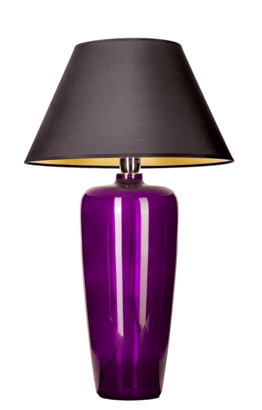 Lampa stołowa duża fiolet + czarny BILBAO VIOLET L019711214 - 4concepts Dodaj do koszyka