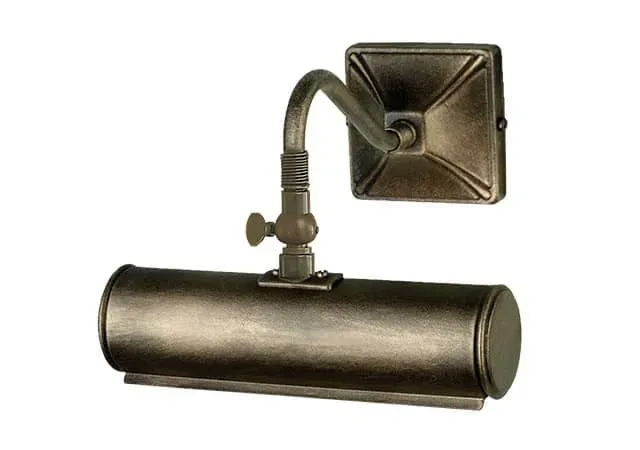Lampa obrazowa metalowa mosiężna regulowana PL1/10 BLK/GOLD z serii PICTURE LIGHT - Elstead Lighting Tani