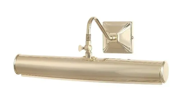 Wysoka jakość Lampa obrazowa metalowa złota 2-punktowa PL1/20 PB - Elstead Lighting