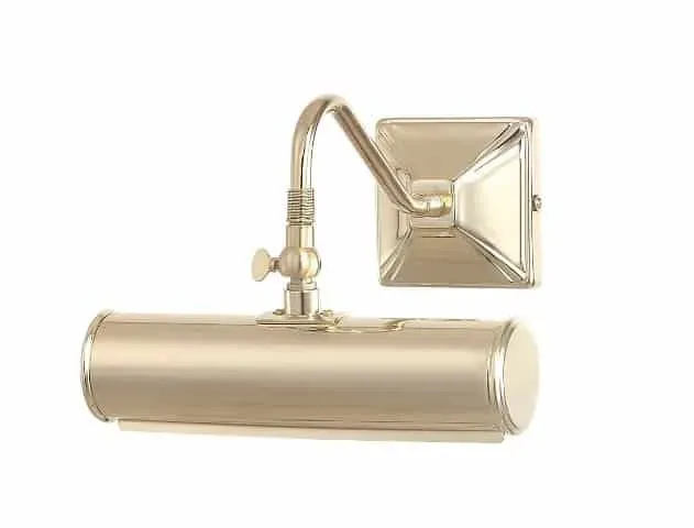 Lampa obrazowa metalowa złota regulowana PL1/10 PB z serii PICTURE LIGHT - Elstead Lighting Hit cenowy