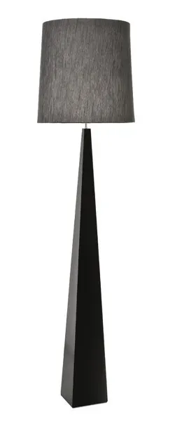 Wysoka jakość Lampa podłogowa czarna metalowa wysoka 180cm ASCENT FL BLK z serii ASCENT - Elstead Lighting
