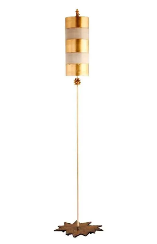 Lampa podłogowa metalowa złota wysoka FB/NETTLE-G/FL z serii NETTLE - Elstead Lighting Obniżka ceny