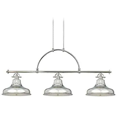 Lampa wisząca chromowana 3-punktowa szklana QZ/EMERY3P z serii EMERY - Elstead Lighting Kup teraz