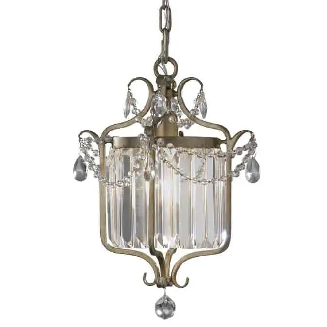 Lampa wisząca kryształowa metalowa 1-punktowa FE/GIANNA1C z serii GIANNA - Elstead Lighting Tylko dziś