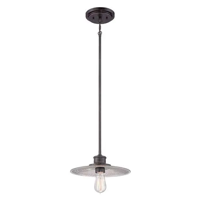 Lampa wisząca loft brązowa metalowa QZ/ADMIRAL/P IB z serii ADMIRAL - Elstead Lighting Taniej