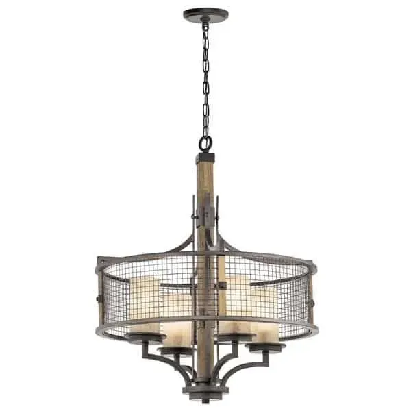 Bezpieczne zakupy Lampa wisząca metalowa 4-punktowa KL/AHRENDALE4 z serii AHRENDALE - Elstead Lighting