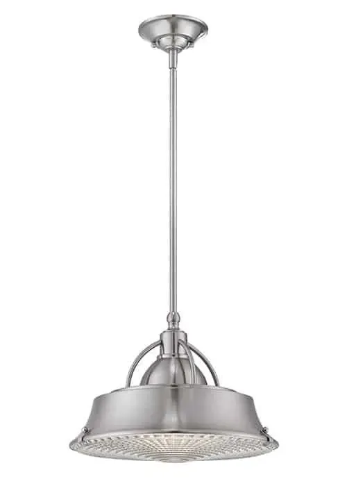 Bezpieczne zakupy Lampa wisząca metalowa srebrna 2-punktowa QZ/CODY/P/M BN z serii CODY - Elstead Lighting