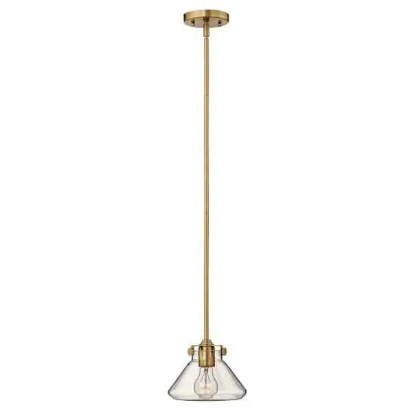 Lampa wisząca złota szklana 1-punktowa HK/CONGRESP/A BC z serii CONGRESS - Elstead Lighting Darmowy zwrot