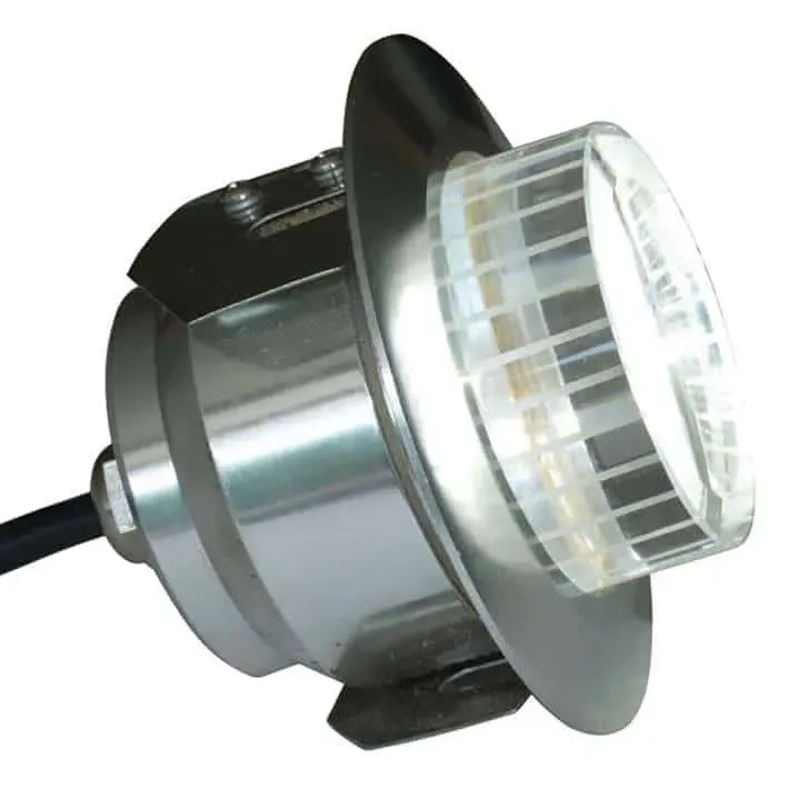 Dostępne od ręki Oprawa do wbudowania ścienna LED srebrna szklana 9cm OPTICA GZ/OPTICA3 z serii OPTICA - Elstead Lighting