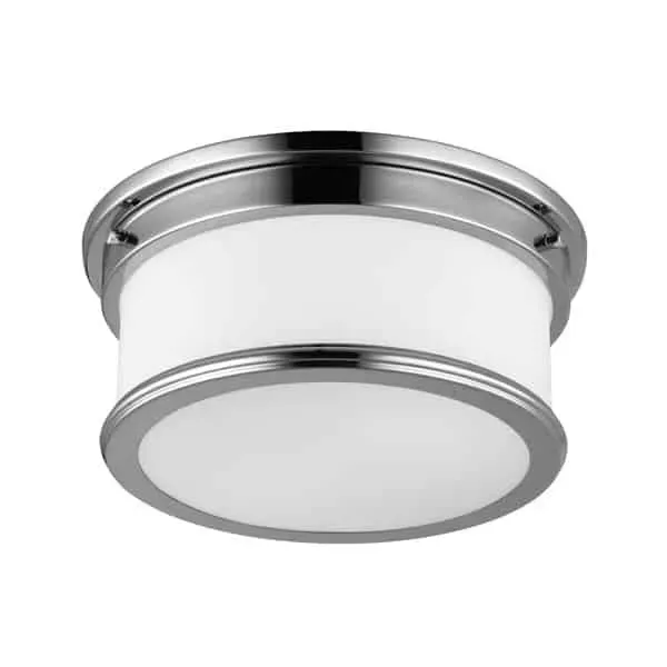 Bestseller Plafon okrągły chromowany szklany 2-punktowy FE/PAYNE/F BATH z serii PAYNE - Elstead Lighting