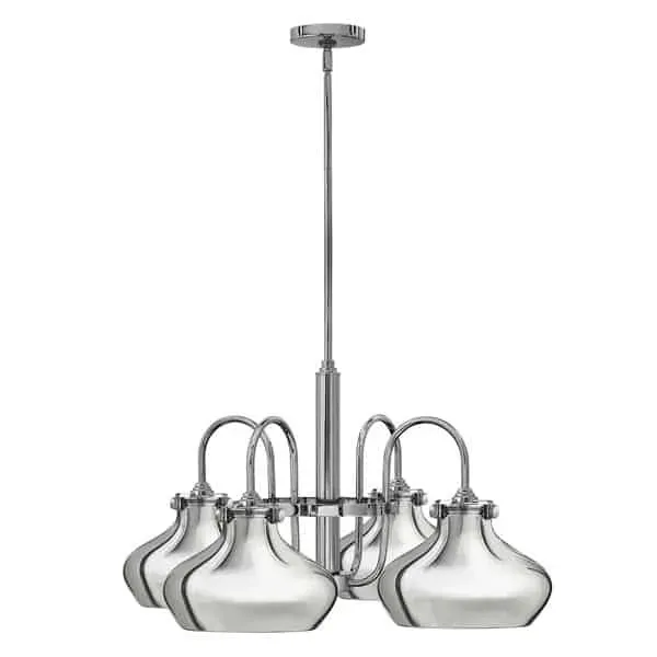 Wybór klientów Żyrandol chromowany 4-punktowy HK/CONGRES4/C CM z serii CONGRESS - Elstead Lighting
