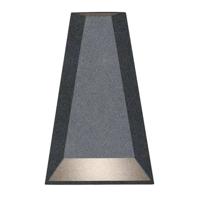 Nie przegap Lampa scienna LED Stylowy kinkiet zewnetrzny elewacyjny 6W grafit E135 Zambelis