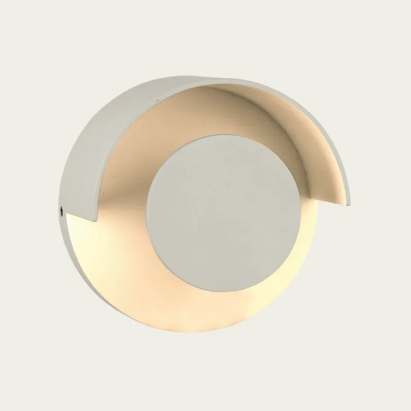 Ogrodowa zewnetrzna Lampa scienna G9 MAX 12W WHITE szczelna lampa zewnetrzna metalowa IP65 E440 Zambelis Ostatnie sztuki