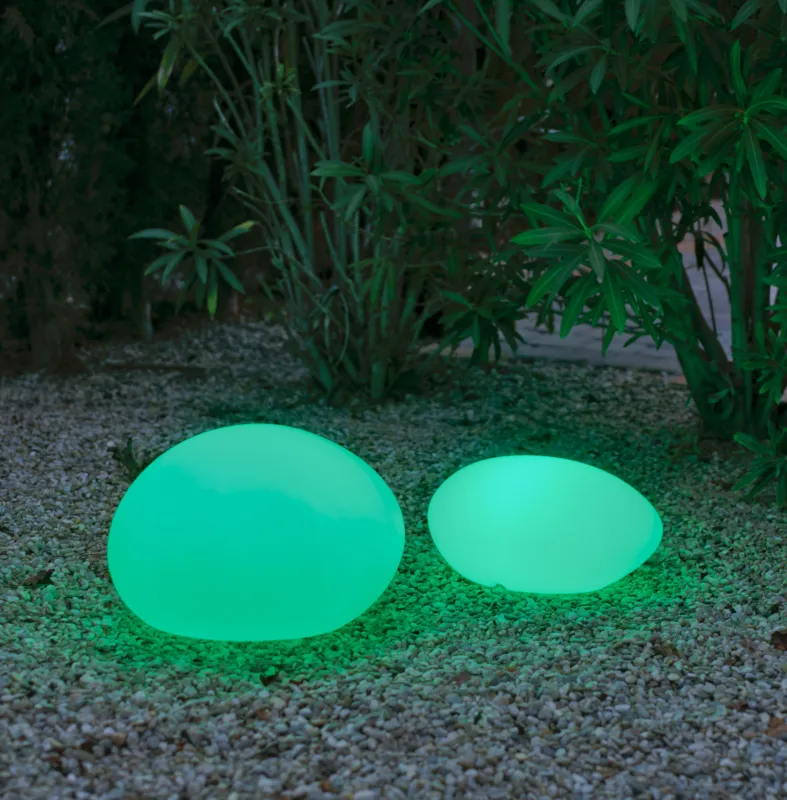 Lampa zewnętrzna kamień biała 3141 PETRA 60 SOLAR – New Garden Ograniczona ilość