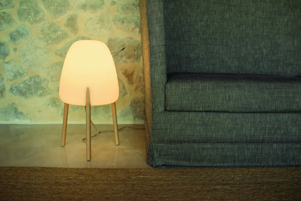 Hit cenowy Lampa zewnętrzna ogrodowa stojąca biała 3084 ROCKET 70 CABLE – New Garden