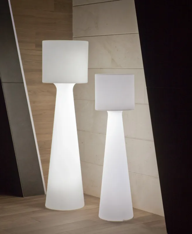 Lampa zewnętrzna stojąca biała 3101 GRACE 140 – New Garden Tylko dziś