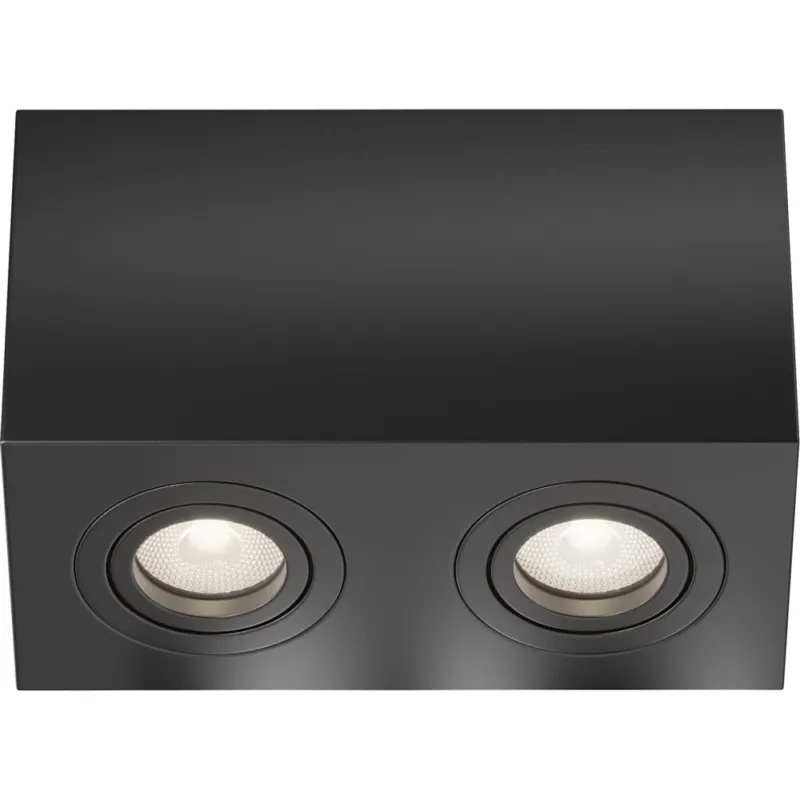 Lampa spot podwójna Atom 20x10cm czarna Maytoni Nie przegap