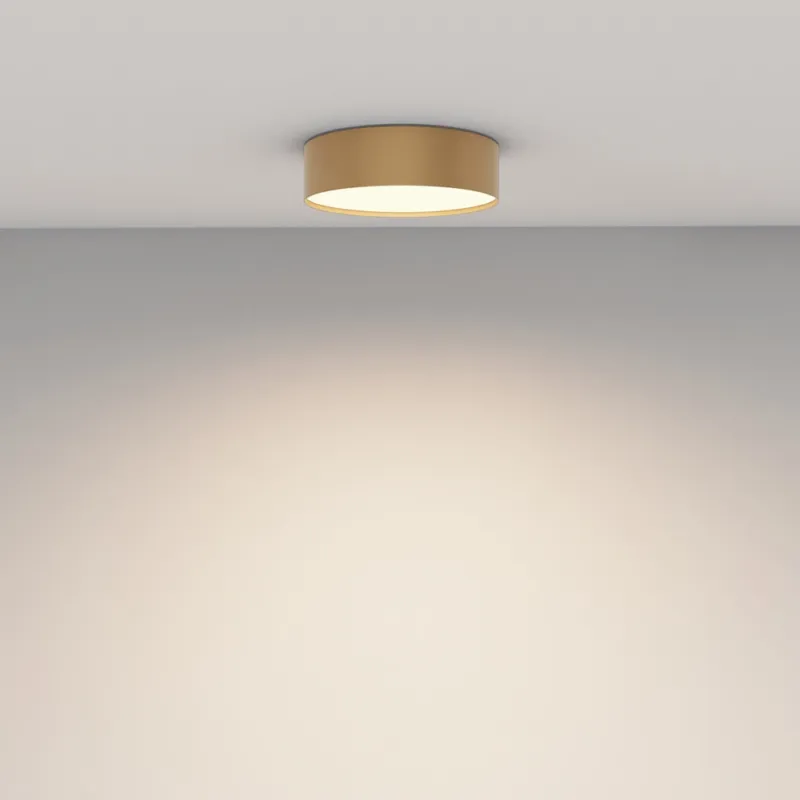 Plafon okrągły Zon LED 3000K 22cm matowe złoto Maytoni Ekspresowa dostawa