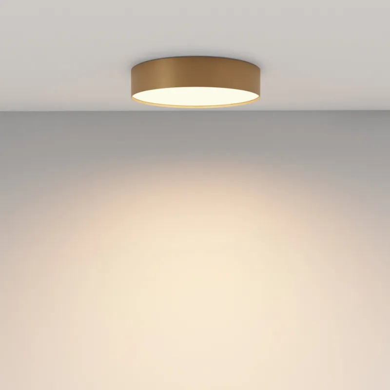 Taniej Plafon okrągły Zon LED 3000K 30cm matowe złoto Maytoni