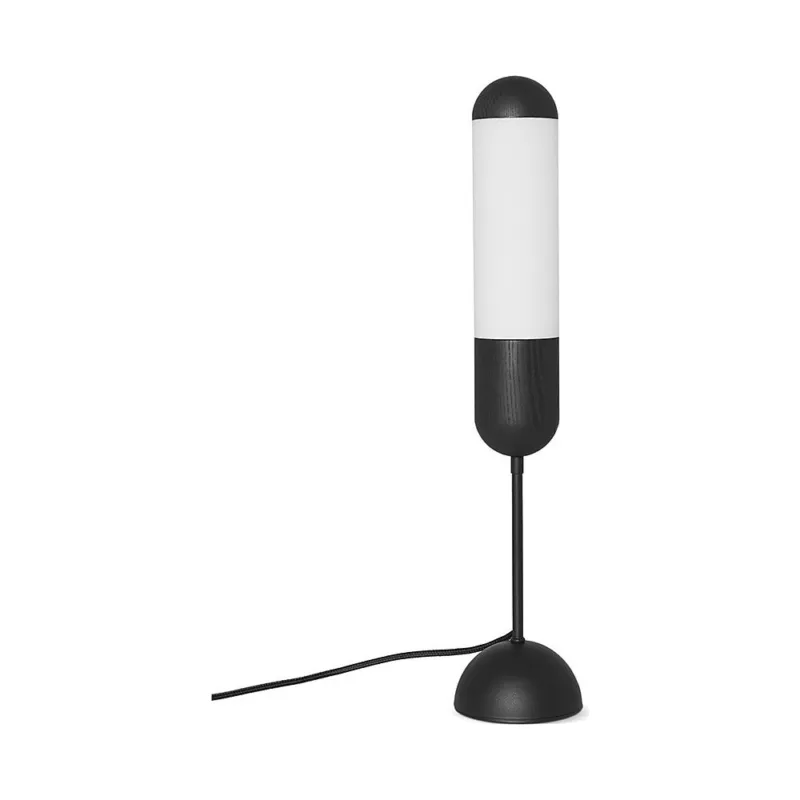 Ograniczona ilość Lampa na szafkę nocną Funsui czarno-biała Ummo