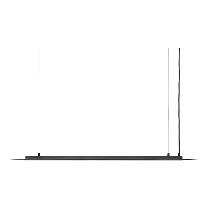 Lampa wisząca podłużna Senkei C LED 138,4cm czarna Ummo Nie przegap