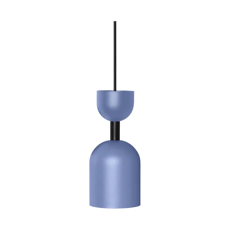 Zamów dziś Lampa wisząca Supuru 11cm niebieska z czarną rurką Ummo