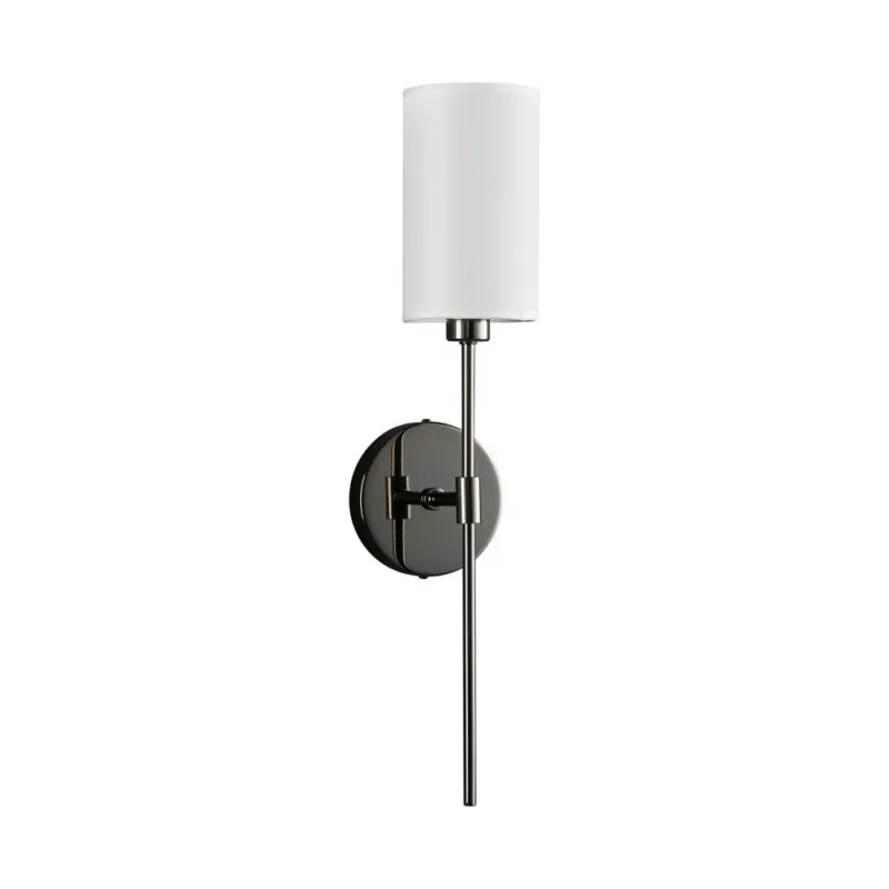 Kinkiet z abażurem Darling 53cm biały / czarny połysk Step Into Design Bezpieczna płatność
