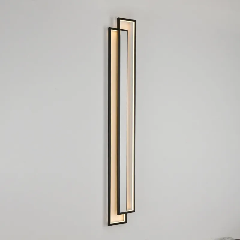 Kinkiet nowoczesny Symmetry LED 200cm czarny mat Step Into Design Popularny